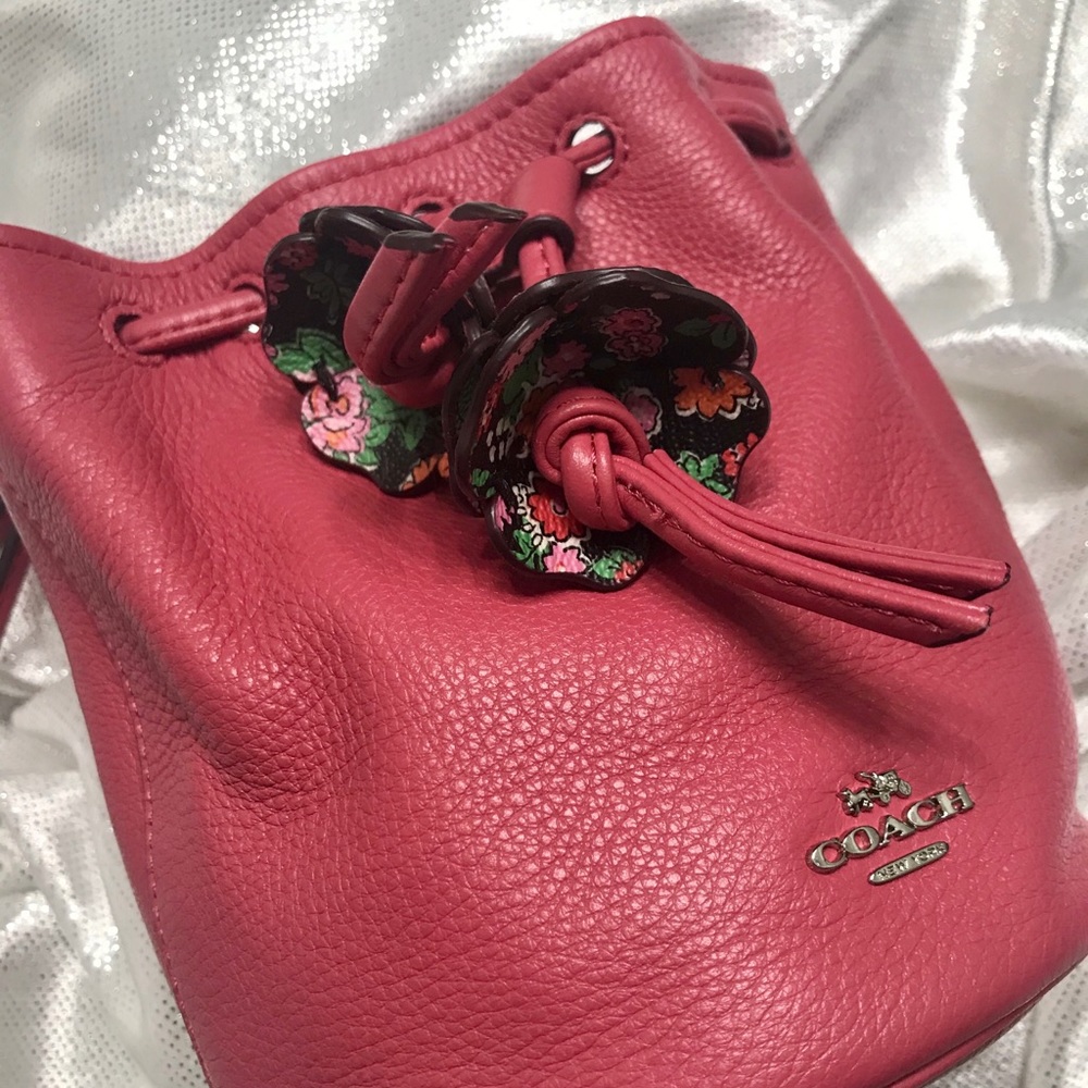 COACH Mini Bucket Wristlet Bag